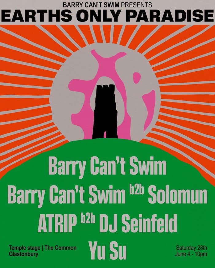 Barry Can’t Swim to takeover Temple Stage at Glastonbury this afternoon