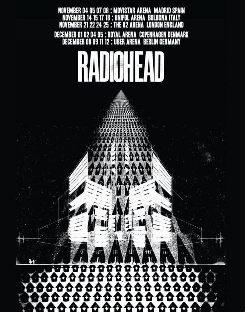 Radiohead announce Europe and UK shows later this year including four dates at The O2 in London