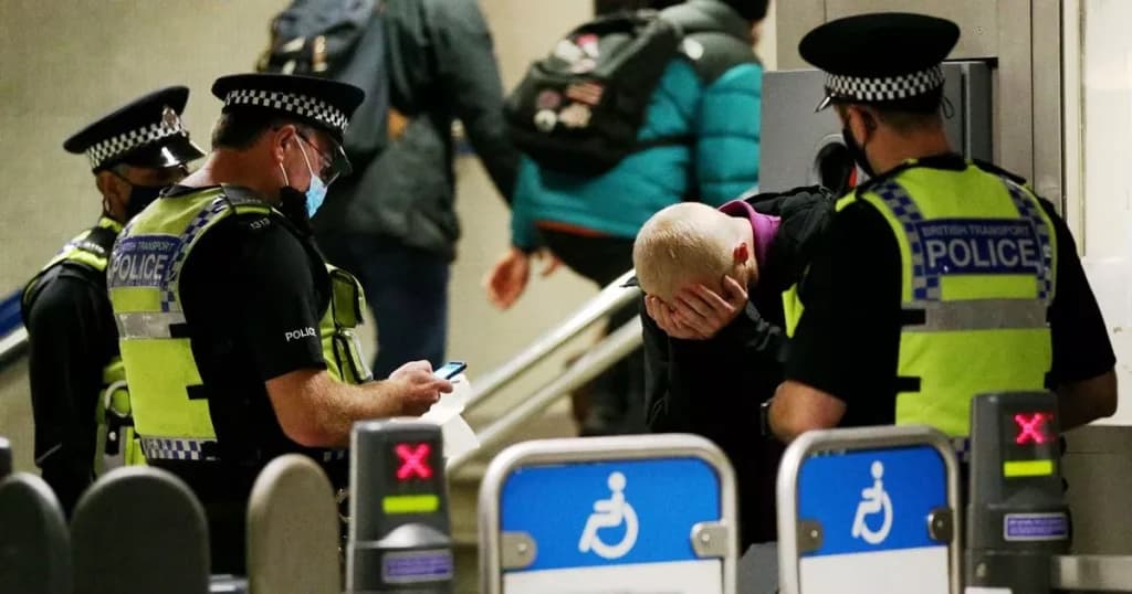 Fare Dodging Reaches All Time High As Crime On Tubes Soars Past Pre-Pandemic Levels