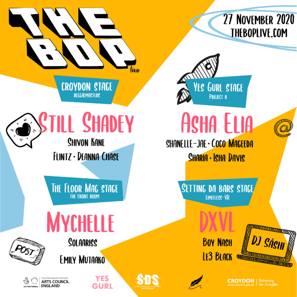 SDS Announces Virtual Festival ‘The Bop’ Championing London’s Grassroot Talent!
