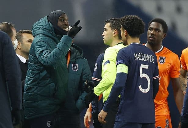 PSG v Istanbul Basaksehir Abandoned After Racist Incident