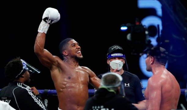 Anthony Joshua Wins By K.O against Kubrat Pulev