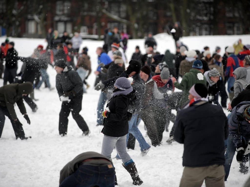 Two Men Fined £10,000 Each For Hosting Mass Snowball Fight