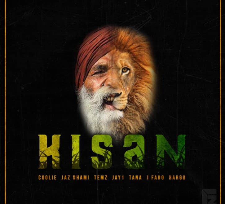 Coolie, Jaz Dhami, Temz, Jay1, Tana, J Fado & Hargo Join Forces To Spread Awareness In “Kisan”