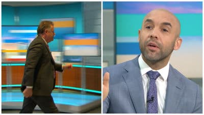 Piers Morgan Walks Off GMB Set After Being Blasted By Co-Host Alex Beresford For Meghan Markle Comments