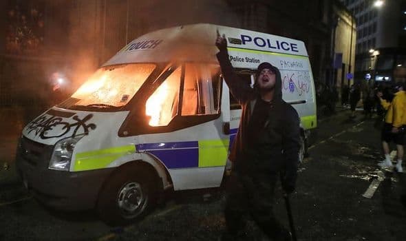 ‘KILL THE BILL’ PROTEST IN BRISTOL TURNS VIOLENT