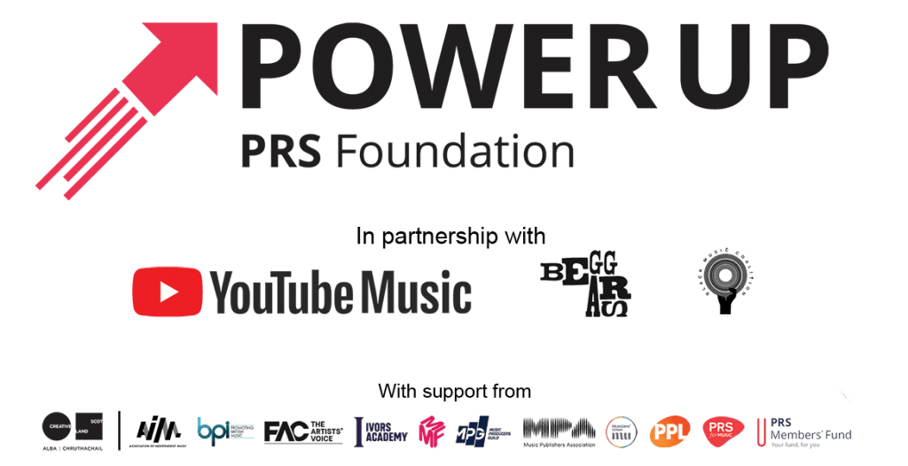 PRS Foundation announces final list of Black Music Creators & Industry Professionals for inaugural year of the POWER UP Programme