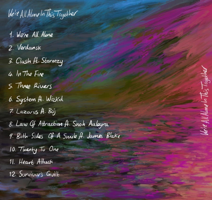 Dave Teases With The Tracklist For ‘We’re All Alone In This Together’, Ahead of Release