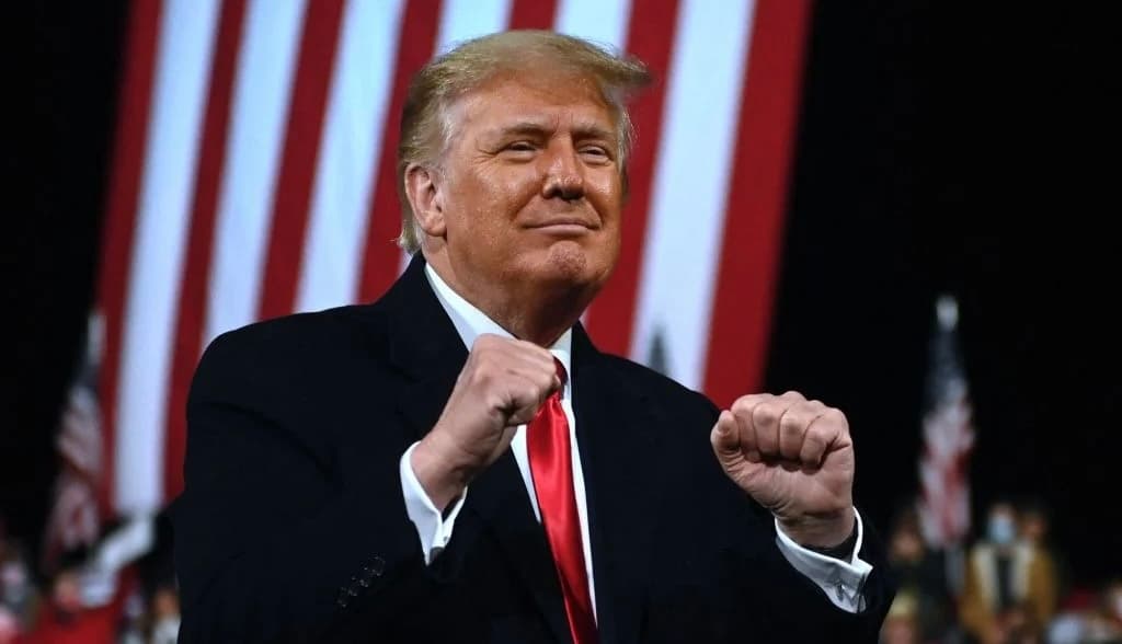 Trump Offers To Set Up Biden Fight & Insists He Would Knock Him Out