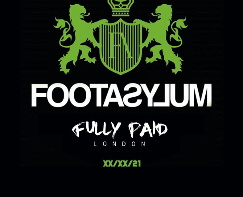 London Streetwear Brand FullyPaid Clothing Announce Partnership With Footasylum!