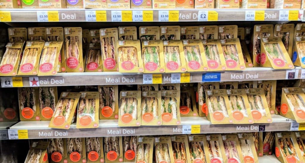 Tesco Raise The Price Of Meal Deals To £3.50