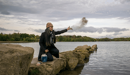 Woman Arrested After Throwing Boyfriend’s Mother’s Ashes Into Lake