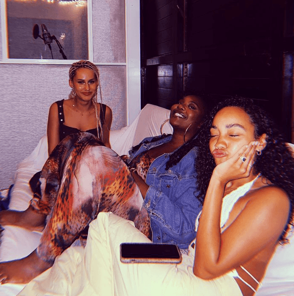 Little Mix’s Leigh-Anne hints at solo music with studio pic
