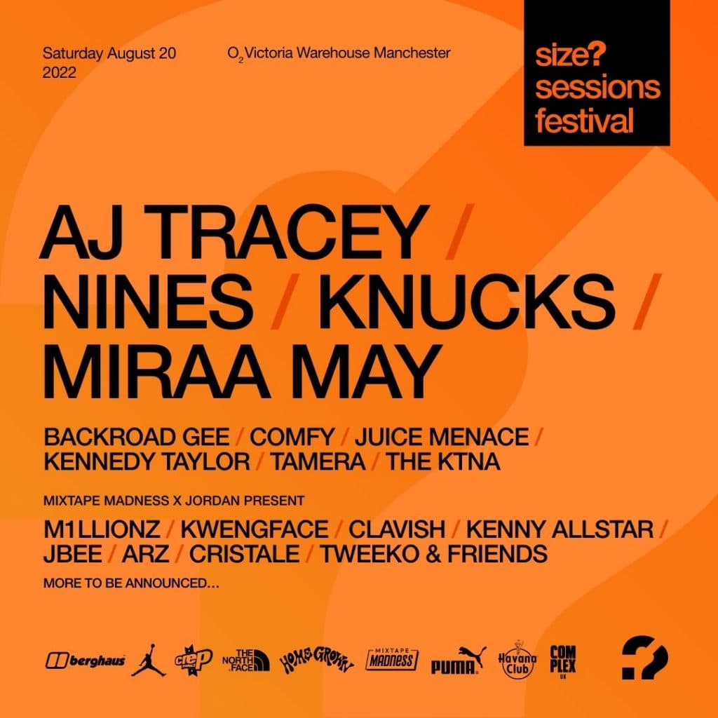 Size? Sessions Festival Announces Second Line Up In Collaboration With Jordan And Mixtape Madness