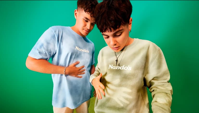 Nando’s Launches Heat Reactive Clothing Collection
