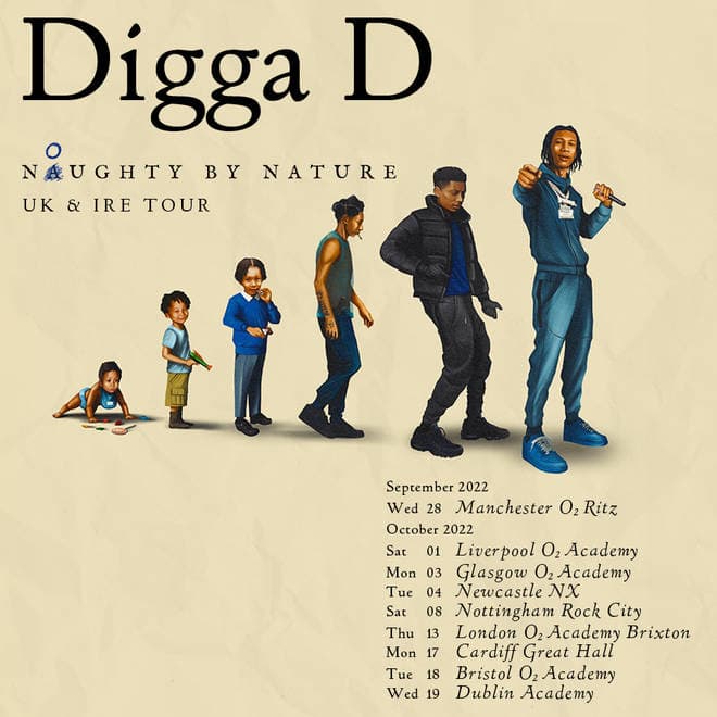 Digga D drops ‘Stay Inside’ amidst his ‘Noughty by Nature’ tour!