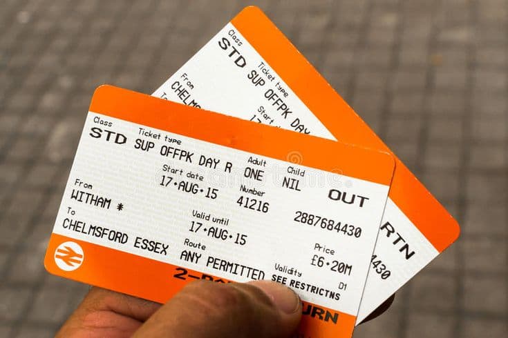 Return Rail Tickets Set To Be Scrapped By The Government