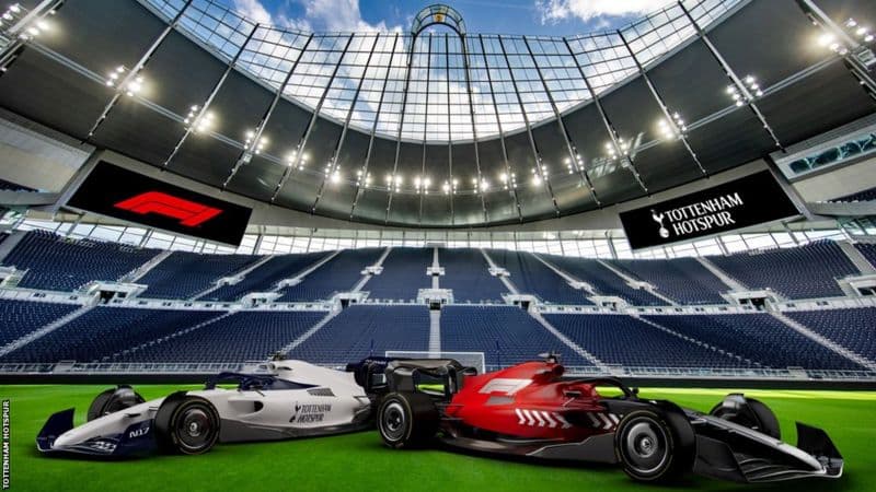 Tottenham Hotspur To Build In-Door Go Kart Track Under Their Stadium As Part Of New 15-Year Formula 1 Partnership