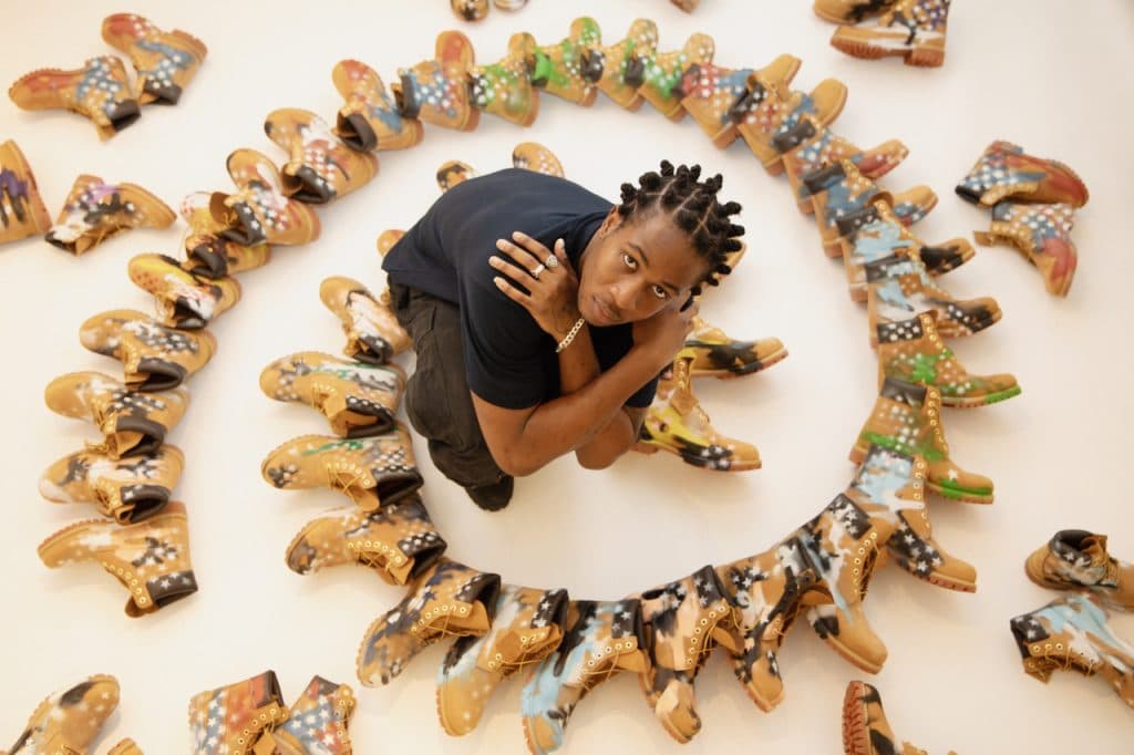 Timberland Collaborates With Nigerian Born UK Artist Soldier To Celebrate 50th Anniversary Of The 6-Inch Boot – Unveiling Collection Of 50 Unique Hand Painted Pairs