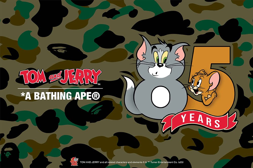 TOM AND JERRY 85TH × A BATHING APE®︎