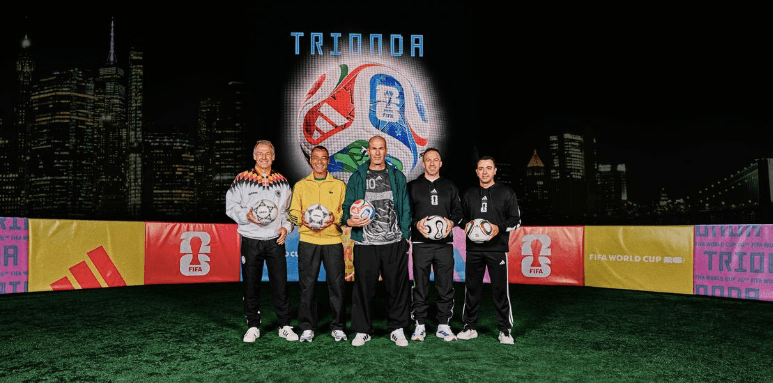 ADIDAS CELEBRATES THE LAUNCH OF TRIONDA