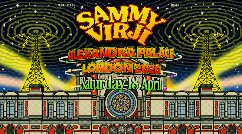 Sammy Virji announces Alexandra Palace headline date for next April