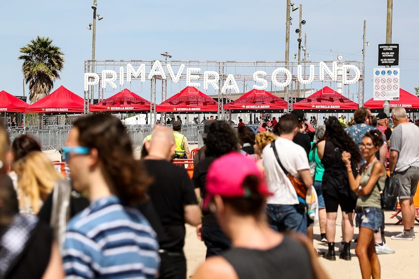 Barcelona Lights Up For Primavera Sound Festival 2024