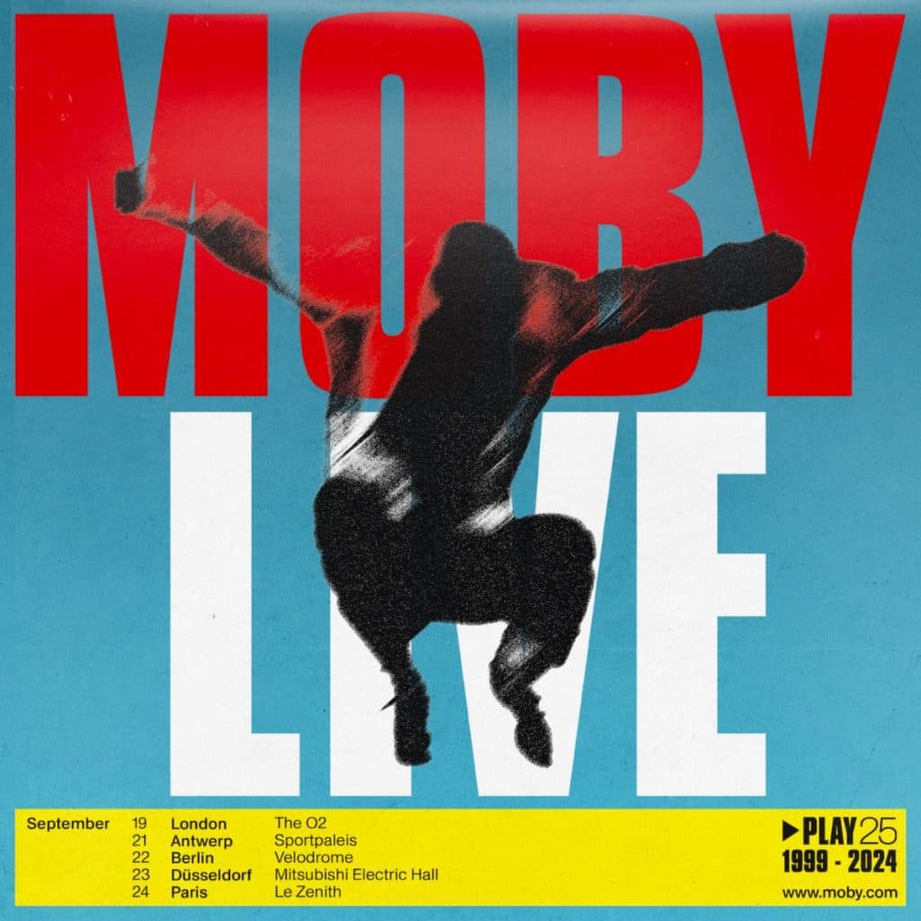 Moby Announces 25th Anniversary “Play’ EU Tour Alongside New Collaborative LP ‘Always Centered At Night’ Out In June