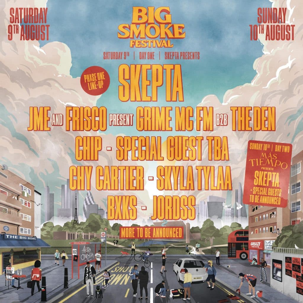 Skepta’s Big Smoke Festival Saturday Lineup Headliners Revealed