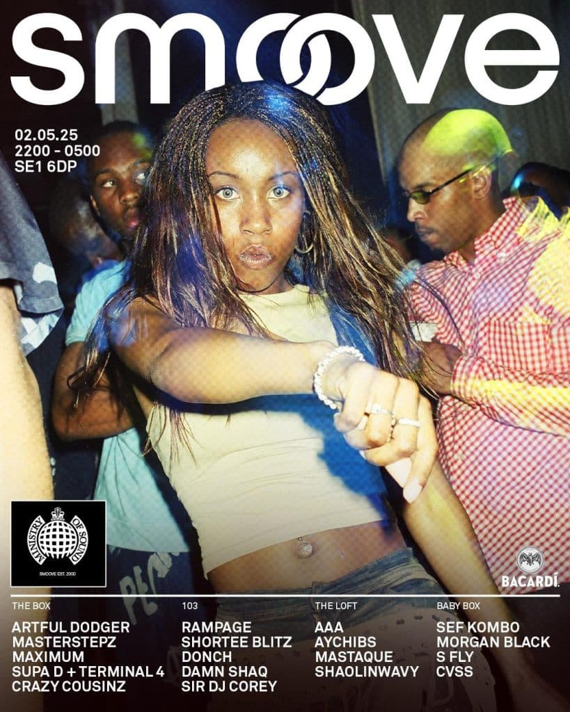Iconic 00’s night Smoove revived for 25th anniversary at Ministry of Sound